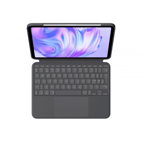 Tastatur med trackpad til iPad Pro 11 – Logitech Combo Touch (nordisk) – grafit