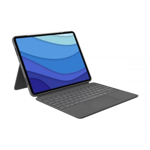 Tastatur med trackpad til iPad Pro 11 – Logitech Combo Touch (nordisk) – grafit