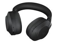 Hovedtelefoner med mikrofon Jabra Evolve2 85 UC Stereo – trådløs/kablet, sort