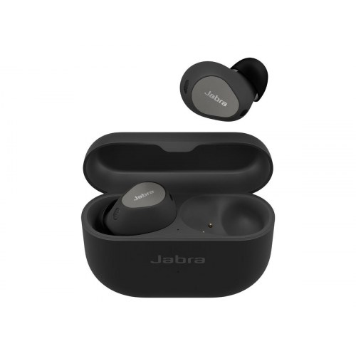 Høretelefoner Jabra Elite 10 – ægte trådløse earbuds med ANC, titansort