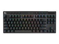 Tastatur Gaming Logitech G Pro X Tkl Mekanisk Trådløs Us International