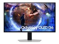 Gaming skærm Samsung Odyssey OLED G6 27" QHD 360 Hz (sølv)