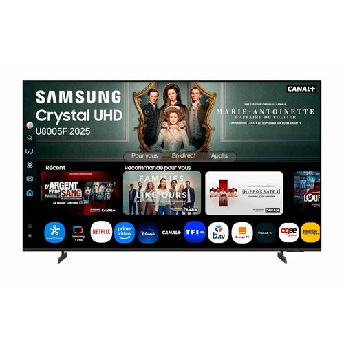 4K Smart TV Samsung 75" TU75U8075 (2024) - Crystal UHD LED HDR