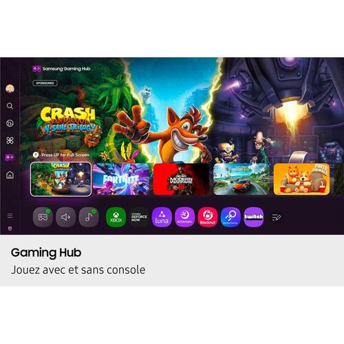 4K Smart TV Samsung 75" TU75U8075 (2024) - Crystal UHD LED HDR