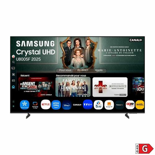 4K Smart TV Samsung 75" TU75U8075 (2024) - Crystal UHD LED HDR