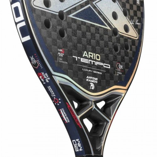 Padel bat Nox AR10 Tempo 2022 - Sort (kulfiber)
