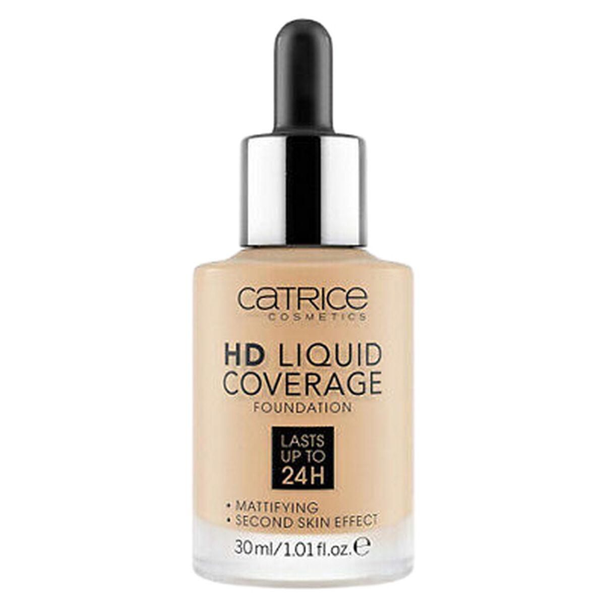 Foundation flydende - Catrice HD Liquid Coverage 032 Nude Beige 30 ml