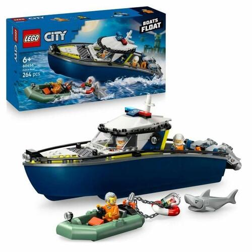 LEGO City Politibåd - byggesæt 264 dele