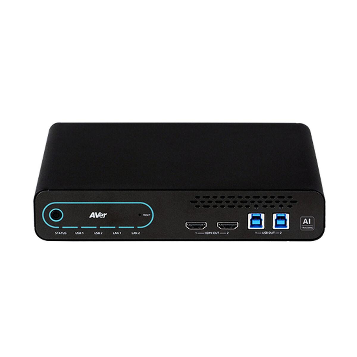 Router AVer - sort RJ45 Ethernet LAN, PoE, 4K pass-through