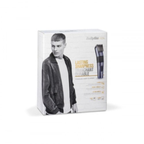 Babyliss E976E hårtrimmer - trådløs, vaskbar, titanium