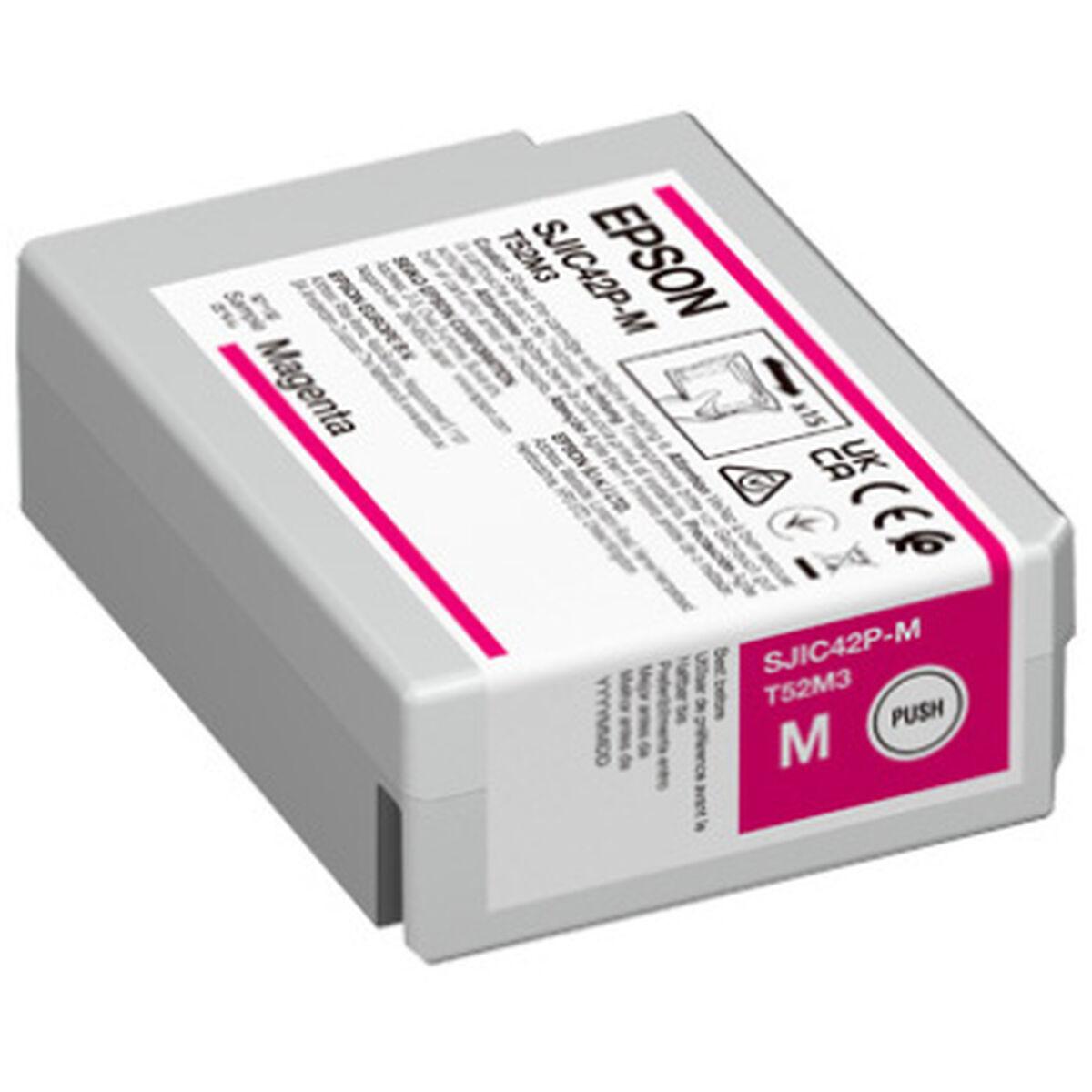 Blækpatron Epson SJIC42P-M magenta - original billede