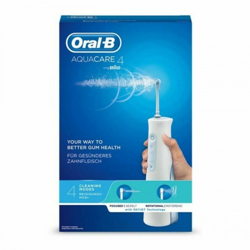 Elektrisk tandbørste Oral-B Aquacare 4 - trådløs mundrenser med Oxyjet