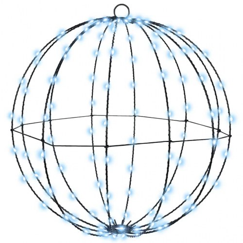 Bold med 120 LED'er Kold hvid 40 cm Metal