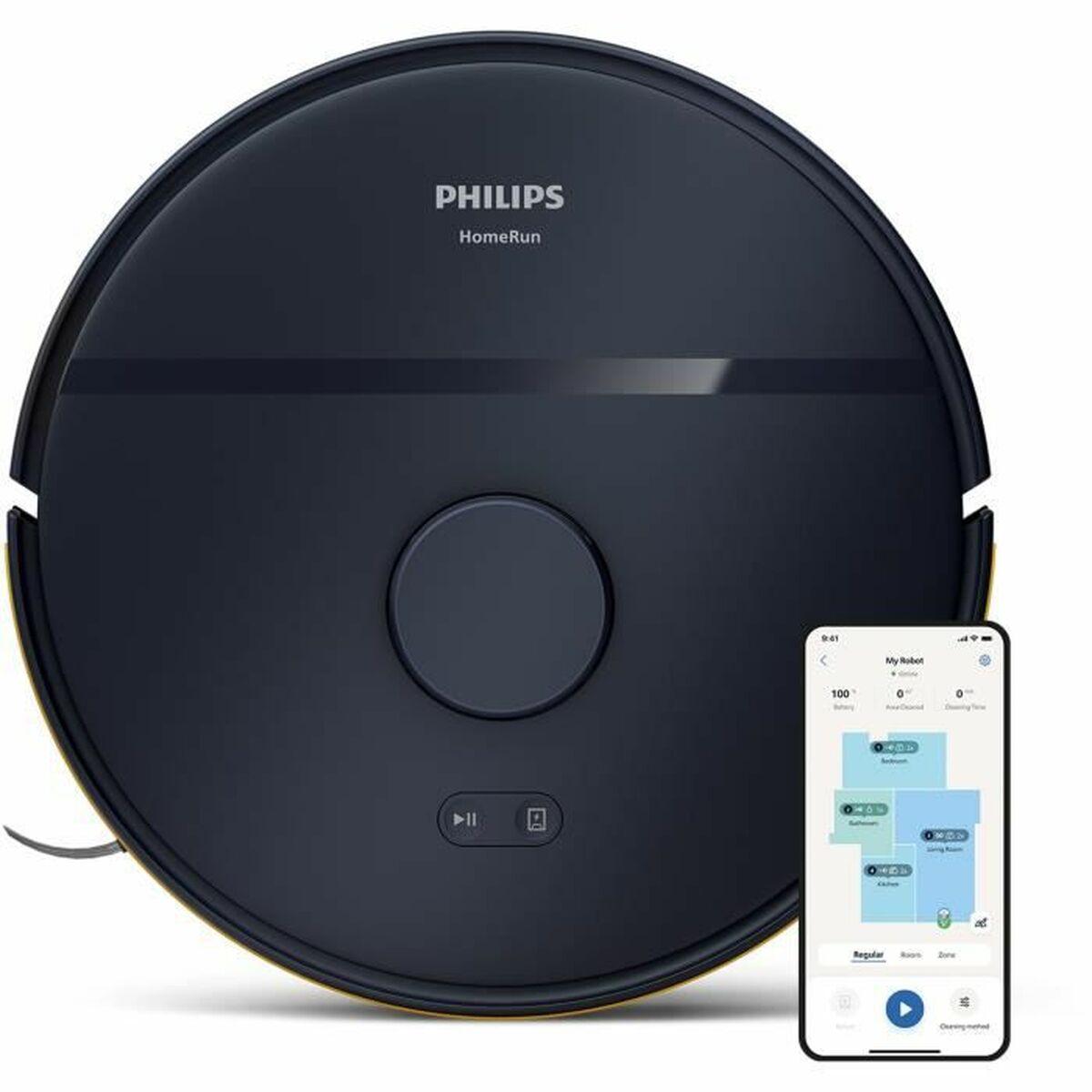 Philips HomeRun robotstøvsuger - 2600 mAh, WiFi, marineblå