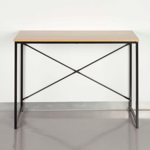 Skrivebord - Aktive - sort minimalistisk bord 100×70×40 cm (OUTLET A)