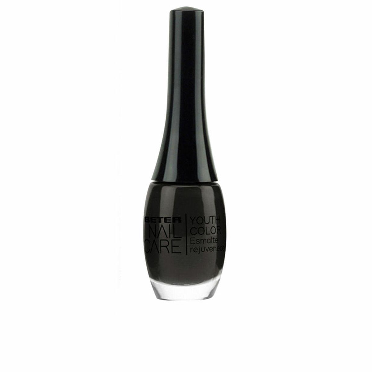 Neglelak Beter Nail Care Youth Color - Midnight Black 11 ml