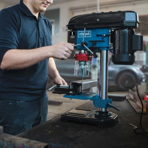 Scheppach DP16VLS søjleboremaskine 500 W - blå