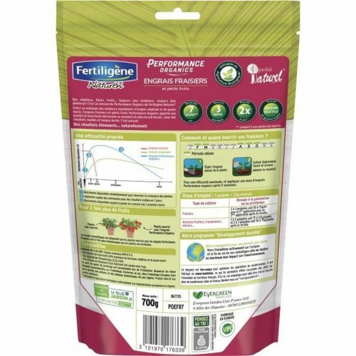 Havegødning til jordbær og bær - Fertiligène Performance Organics 700 g