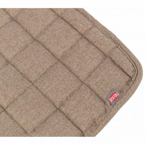 Hundemadras Trixie luftmadras - brun 80 × 60 cm