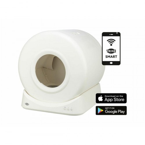 Kattebakke selvrensende Trixie - hvid, 51 × 56 × 54 cm, 6 l