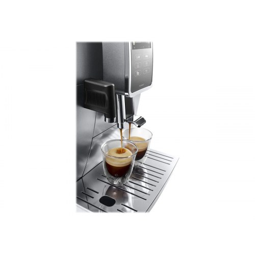 Espressomaskine De’Longhi Dinamica Plus ECAM370.95.S – automatisk, sølv
