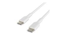 USB-C kabel 1 m - Belkin BoostCharge, hvid billede