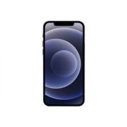 iPhone 12 6,1" 128 GB sort - Apple Preowned + (RENOVERET) (OUTLET A+)