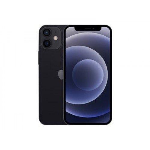 iPhone 12 6,1" 128 GB sort - Apple Preowned + (RENOVERET) (OUTLET A+)