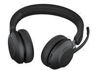 Headset med mikrofon Jabra Evolve2 65 UC stereo - trådløs, sort billede