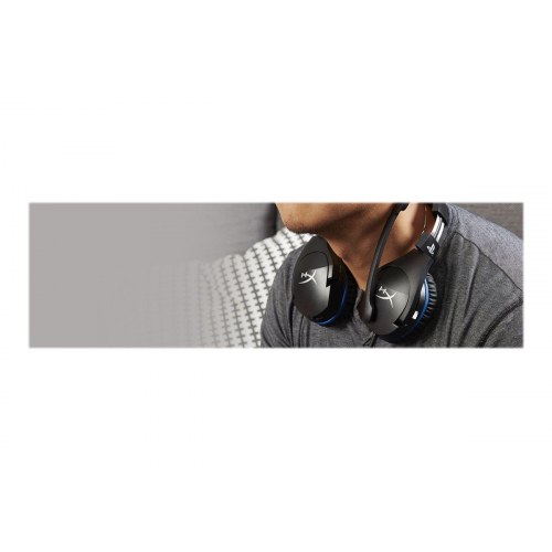 Gaming headset HyperX Cloud Stinger – kablet, sort/blå