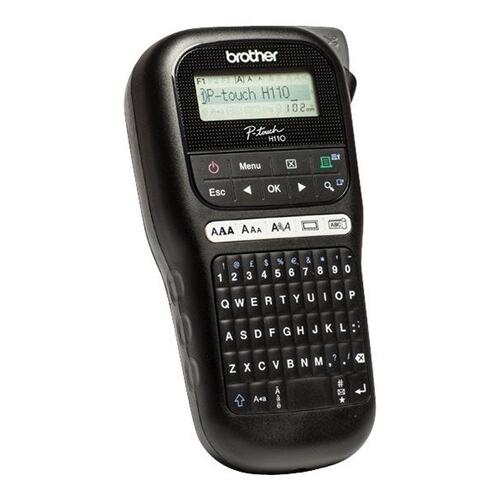 Etiketprinter Brother P-touch PT-H110 håndholdt, 3–12 mm TZe-tape