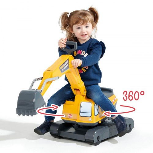 Gåbil gravemaskine - Falk Power Shift, gul