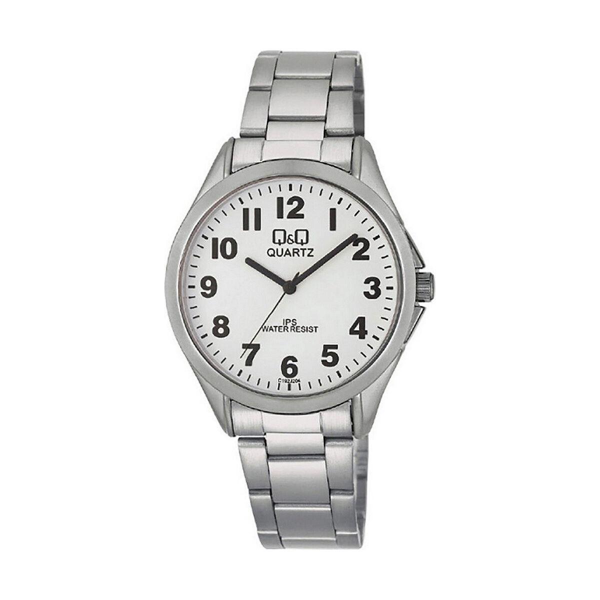 Q&Q C192J204Y herreur - sølvfarvet armbåndsur Ø 38 mm