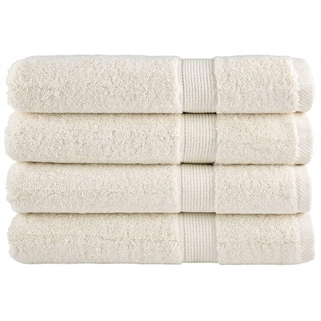 Saunahåndklæder SOLUND 4 stk. Premium 80x200 cm 600 g/m2