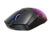 Gaming mus Lenovo Legion M410 - trådløs og kablet - sort/transparent billede
