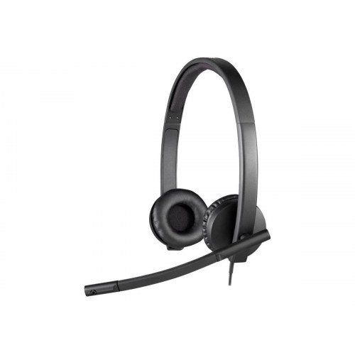 Headset med ledning Logitech H570e USB – sort