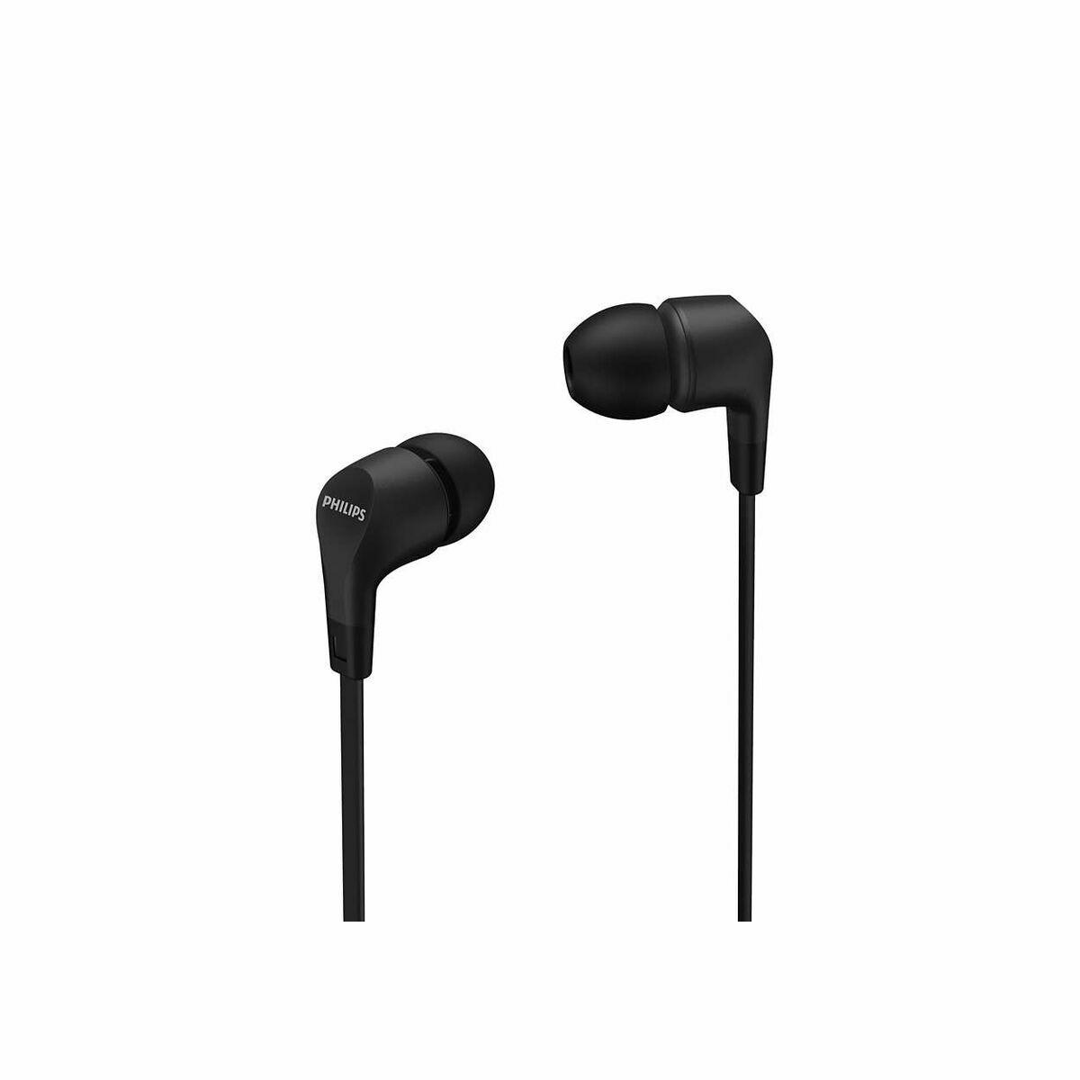 In-ear høretelefoner Philips TAE1105BK/00 - sort