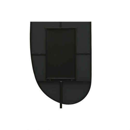 Gulvspejl - sort, oval, 61 × 53,5 × 190 cm