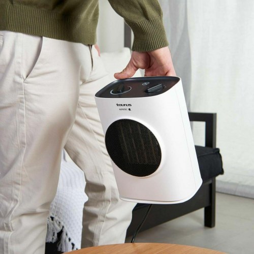 Elradiator Taurus Tropicano 7CR keramisk - hvid 1.500 W