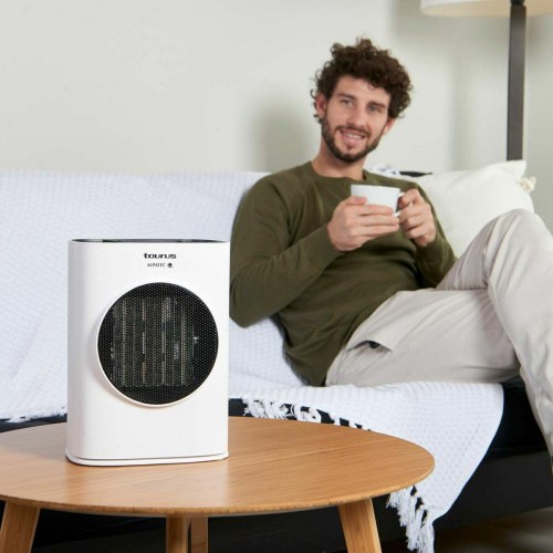 Elradiator Taurus Tropicano 7CR keramisk - hvid 1.500 W