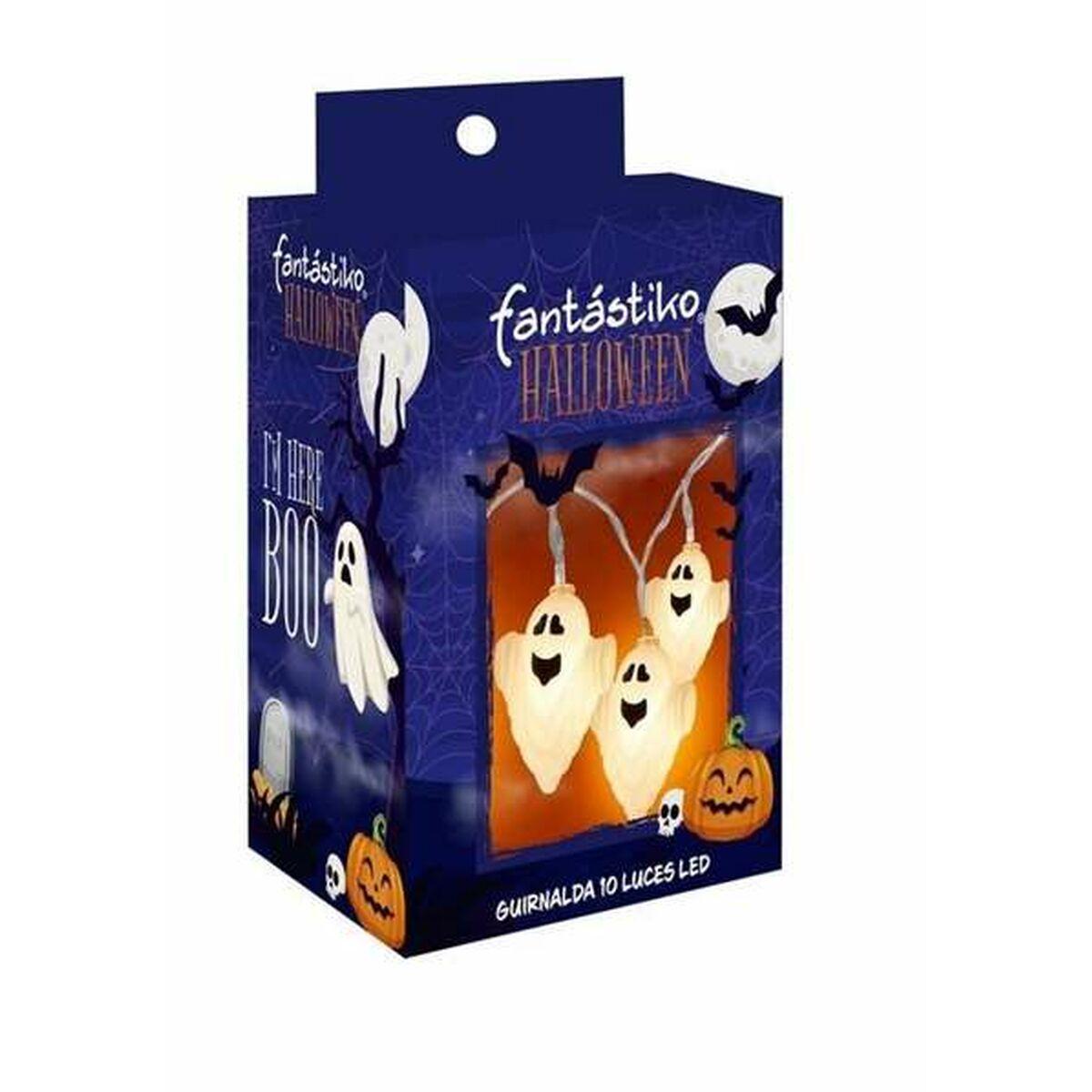 Spøgelses lyskæde - Halloween guirlande med LED, 150 cm