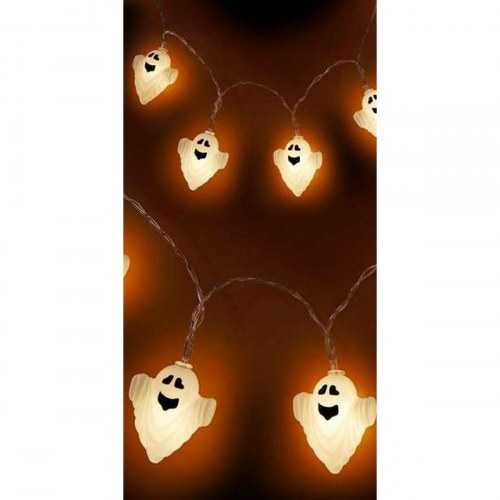 Spøgelses lyskæde - Halloween guirlande med LED, 150 cm