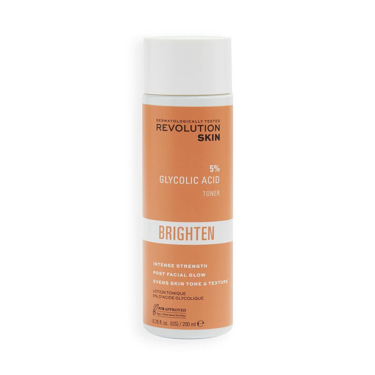Ansigtstoner med glykolsyre 5% - Revolution Skincare London 200 ml