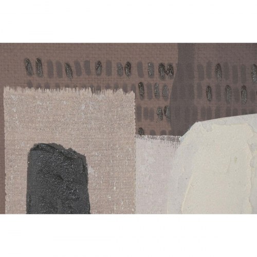 Billeder på lærred - abstrakt urban, brun/sort, 63 × 93 cm (sæt á 2)