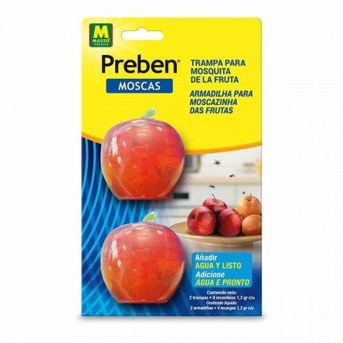 Fluefælde Massó Preben - indendørs bekæmpelse af frugtfluer