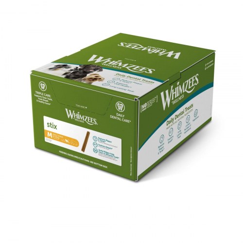 Hundefoder Whimzees Stix M - 100 stk