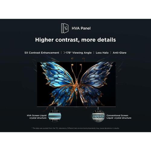 TV 55" TCL 55P7K 4K Ultra HD QLED (Google TV)