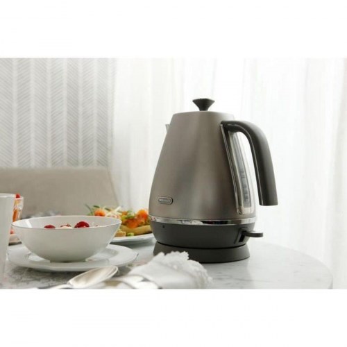 Elkedel DeLonghi KBI2001.S 1,7 l - 2000 W - sølv/krom