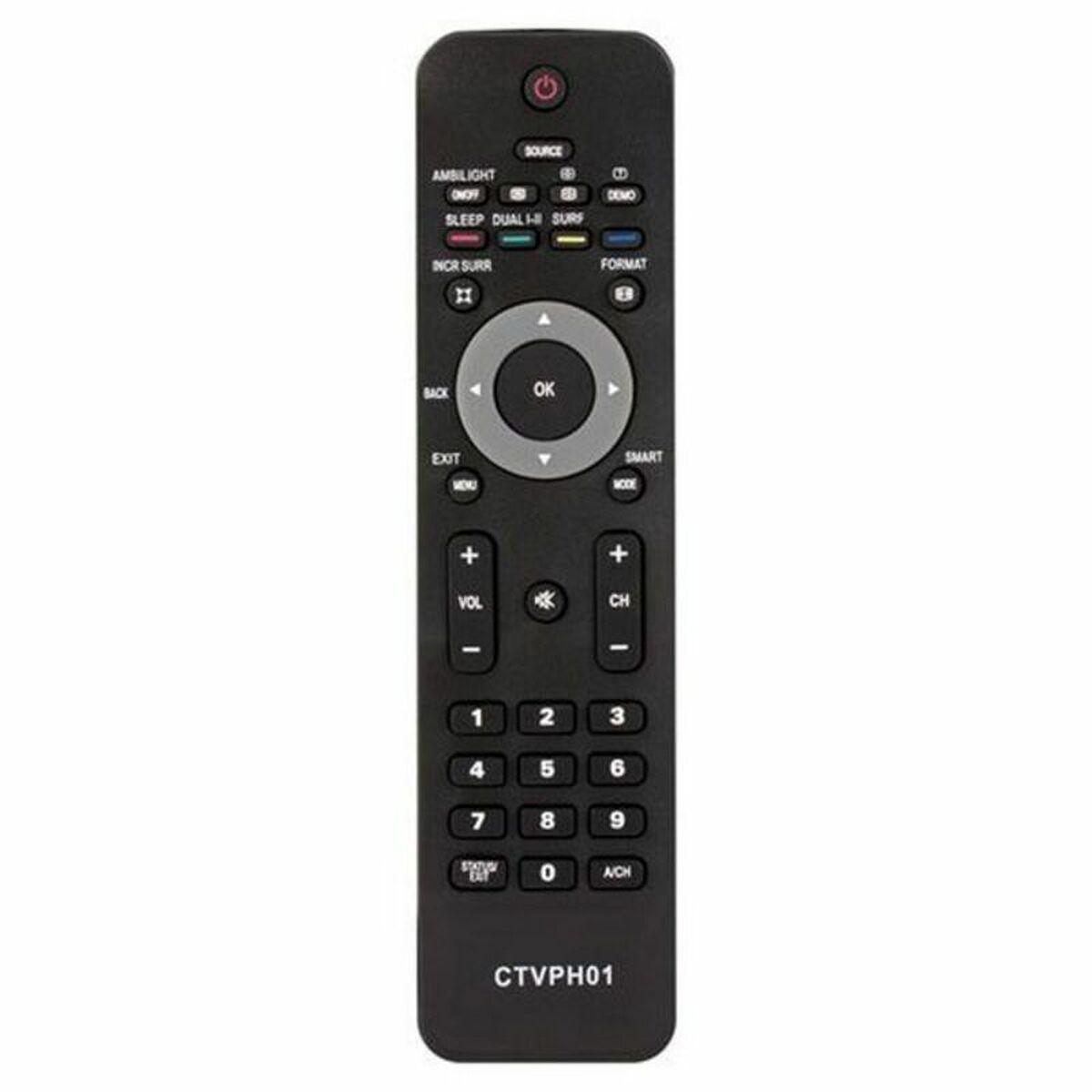 TM Electron CTVPH01 universal fjernbetjening til Philips - sort