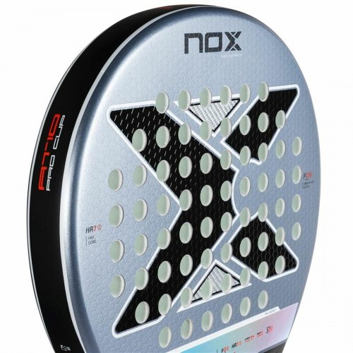 Padel bat Nox AT10 Pro Cup Comfort by Agustin Tapia - grå